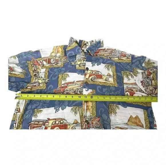 MATT RIDER HAWAIIAN SHIRT MEN'S S - LAGUNA BEACH, CALIFORNIA - MADE IN USA Cars - Picture 11 of 13